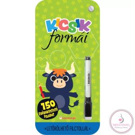   Kicsik formai - ovis foglalkoztató füzet - letörölhető filctollal 