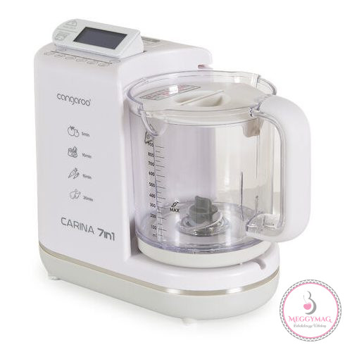 Neno CARINA 7in1 multifunkcionális bébiételpürésítő és sterilizáló készülék KÉSZLETEN A BOLTBAN!