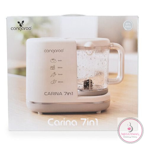 Neno CARINA 7in1 multifunkcionális bébiételpürésítő és sterilizáló készülék KÉSZLETEN A BOLTBAN!