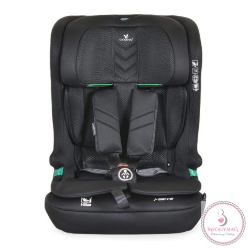 Moni iDRIVE autós ülés 76-150cm FEKETE 