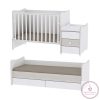 LORELLI MAXI PLUS KOMBI ÁGY 70X160 - WHITE & ARTWOOD
