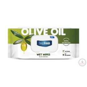 Deep Fresh Olive oil törlőkendő 120 lapos