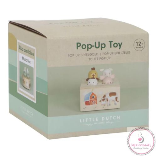 Little Dutch pop-up játék - Little Farm UTOLSÓ DARAB! 