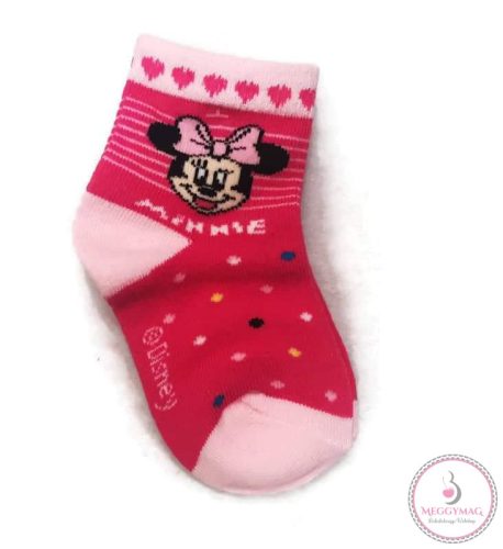 Disney Minnie Baba zokni, rózsaszín, 12-18 hó