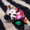 OBALL Autó és csörgő 2in1 Curious Car zebra Zen™ 3hó+