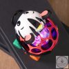 OBALL Autó és csörgő 2in1 Curious Car zebra Zen™ 3hó+