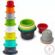 Infantino Stack'N Nest poharas játék 8db-os, UTOLSÓ DARAB!