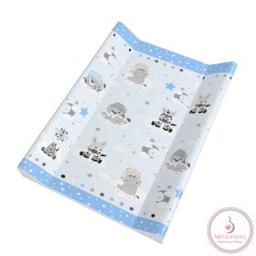Merev pelenkázó lap 50*70 cm Afrikai álom kék 