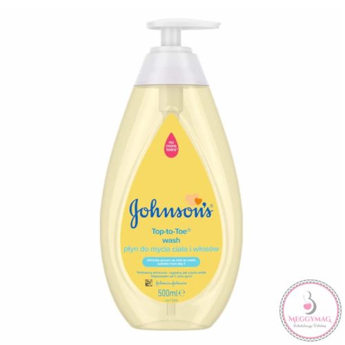 Johnson's Top - to Toe babatusfürdő és sampon 500 ml