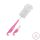 Baby Care cumi és cumisüvegmosó kefe pink-sárga