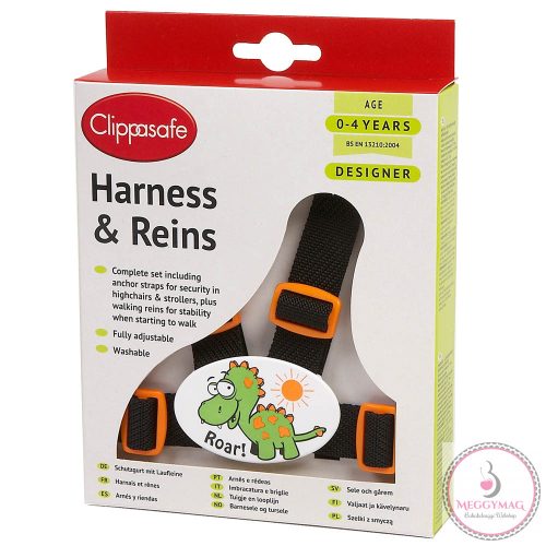 Clippasafe Ülésrögzítő és kantár Dino
