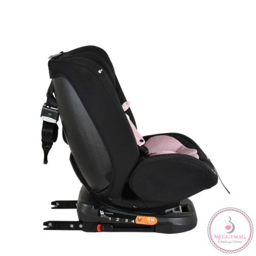 Moni i-MAXX autósülés, isofix, forgatható, 2 plüss+párna 40-150cm PINK