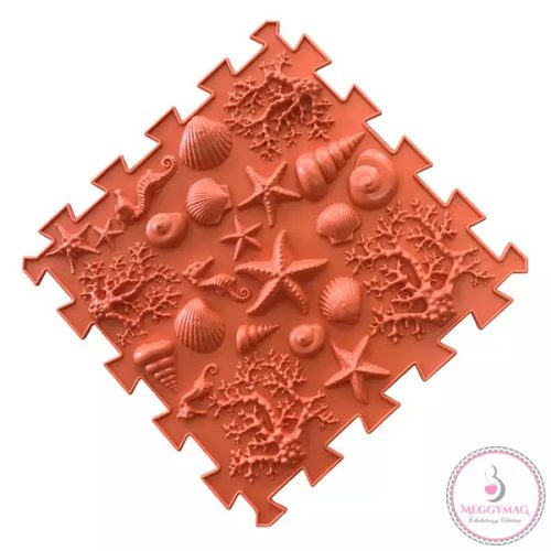 Ortho Puzzle: Ortopédiai masszázs szőnyeg szett, 8 darabos - Tenger