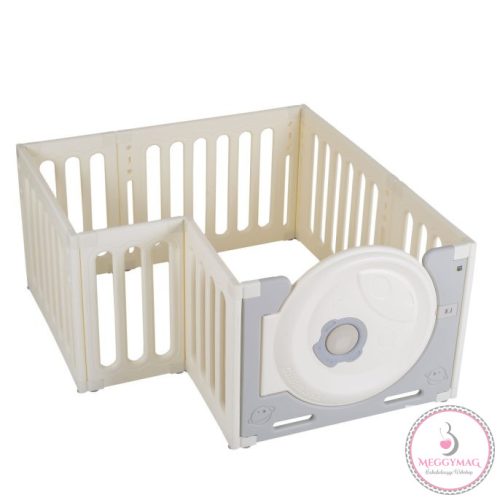 MONI GARDEN Cubby Land óriás kerítés, karám játszószőnyeggel és 50 db színes labdával