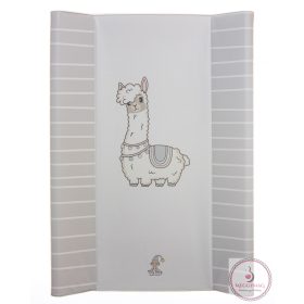 Merev pelenkázó lap 50*70 cm szürke láma 