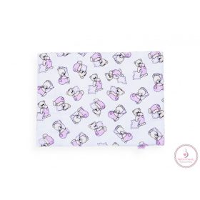   311173 BabyBruin mintás Tetra kifogó 90×140 cm, rózsaszín párnás maci