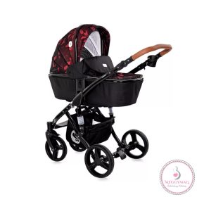 Lorelli Rimini multifunkciós babakocsi - Ruby Red&Black