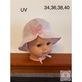 Minimanó nyári sapka (34, 36, 38) - Pillangós 