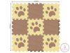 Tappancs 9 darabos habszivacs szőnyeg puzzle
