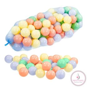 MOCHTOYS labda hálóban 6cm-es 100 db Pasztell