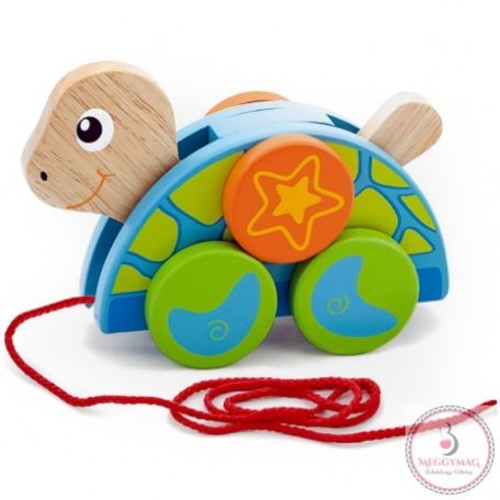 Húzogatós játék - teknős