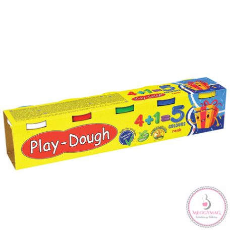 Play-Dough: 4+1db-os gyurmaszett