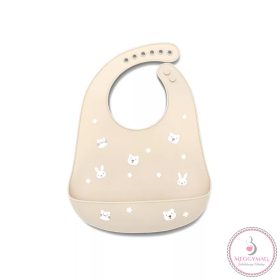 Lorelli szilikon előke - Beige