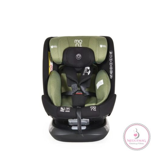 Moni SERENGETI I-SIZE autósülés 40-150cm 360forgatható ZÖLD