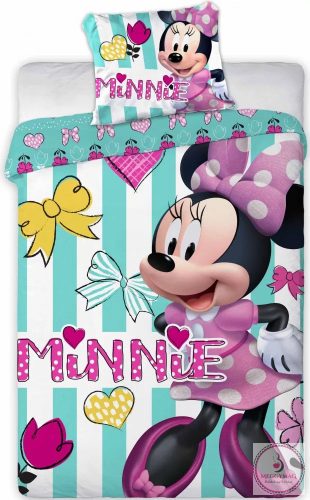 Disney Minnie gyerek ágyneműhuzat 100×135cm, 40×60 cm