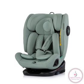 Chipolino Techno iGrow autósülés Isofix 40-150cm - matcha