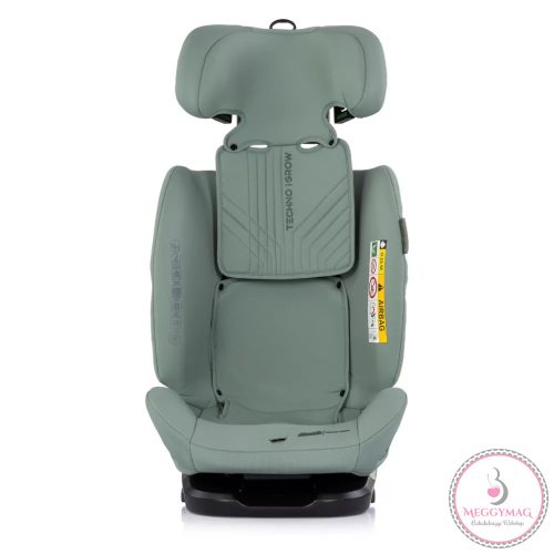 Chipolino Techno iGrow autósülés Isofix 40-150cm - matcha
