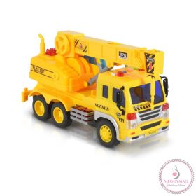 Moni KISAUTÓ darus teherkocsi CITY 1:16 SÁRGA