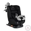 Moni i-MAXX autósülés, isofix, forgatható, 2 plüss+párna 40-150cm FEKETE 