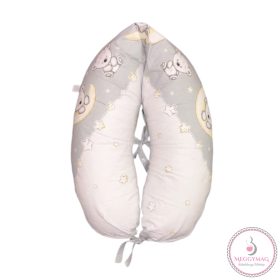   DOMBABY terhességi és szoptatós párna 30x120 cm Maci szürke 