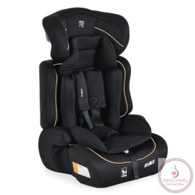 Moni FLEX autósülés 76-150cm FEKETE/BÉZS díszcsík
