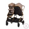Chipolino Duo Smart iker babakocsi - Golden Beige 
