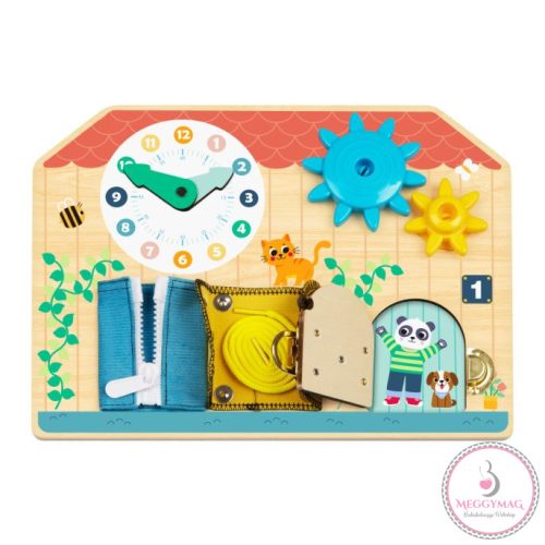 MONI matatófal cipőfűző, óra, cippzár