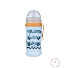  Sportüveg nemkifolyó szívószállal 350 ml 12 hónap+ Verseny autók