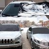 Okos szélvédő takaró autóra, fekete