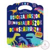 Színes foglalkoztatófüzet dinoszauruszokkal