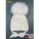 MM prémium kötött téli sapka 34-36 cm (újszülött méret) 