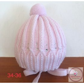   MM prémium kötött téli sapka 34-36 cm (újszülött méret) 