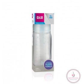 Lovi cumisüveg Diamond Glass 250ml 3hó+ Botanic
