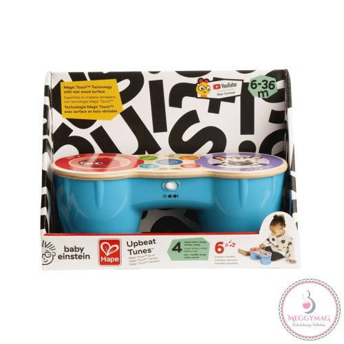 BABY EINSTEIN Zenélő játék Dobok Upbeat Tunes™ Magic Touch™ HAPE 6hó+