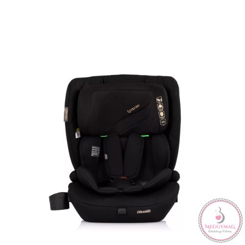 Chipolino Tycoon ISO autósülés Isofix 76-150cm - blackberry