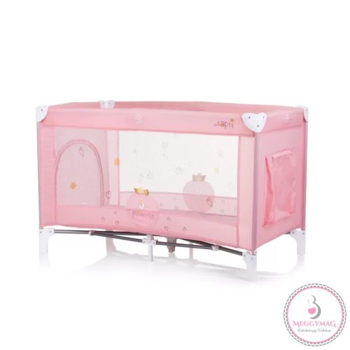 Chipolino Capri fix utazóágy - Princess Pink