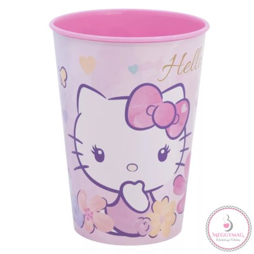 Hello Kitty Cute műanyag pohár 260 ml