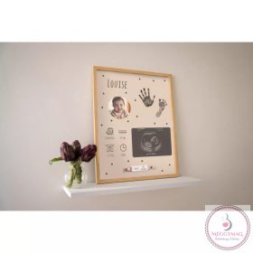   Petit Artichaut birth frame - kéz- és láblenyomat készlet