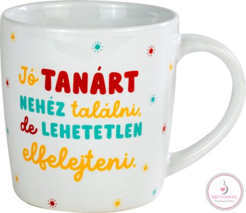 Kerámia bögre, Tanár