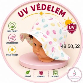 Minimanó nyári kalap (50, 52)  Macaron